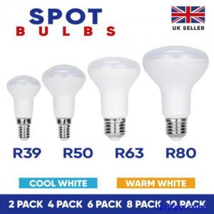 R50 R39 R63 R80 LED Bulb Spot Light Warm White Day Light E27 E14 Lamps