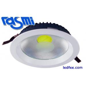  Modern LED 10w 15w 20w 30w Round White Ceiling Downlight Spotlights IP54