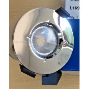 IP65 Fire Rated LED GU10 Down light Ceiling Spot Light & LED -  CHROME