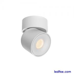 Aisilan LED Indoor White Ceiling Spot Light 7W Surface Mounted Light Fixture ...