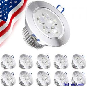 10/20 Pack 5W Dimmable LED Recessed Ceiling Light Spotlights with Led Drivers