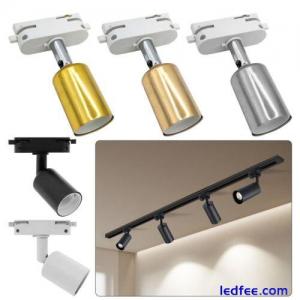 180° Rotatable Spot Light Socket Ceiling Track Light Holder  Household