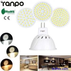 MR16 LED Spotlight Bulbs 3/5/7W 2835 SMD 230V 12V 24V White Lamp High Brightness