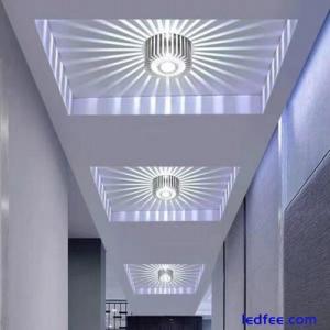 LED Ceiling Fixture Durable Ceiling Spotlights for Aisle Corridor (White Light)