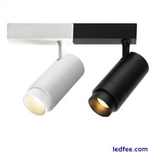 LED COB Ceiling Light Picture Spotlight Rail Track Lamp Beam-Angle Adjustable