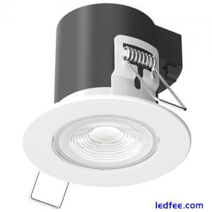 5W LED IP65 FIRE RATED  OUTDOOR SOFFIT BATHROOM DOWNLIGHT COOL WHITE