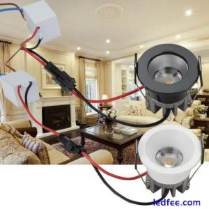 High Power LED COB Recessed Ceiling DownLight Dimmable 3W Bulb Lamp + Driver HL