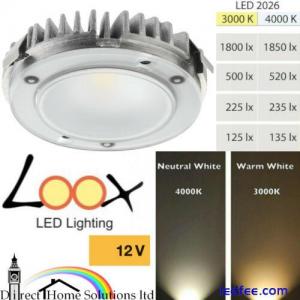 Hafele Loox LED 2025 / 2026 Replacement Dimmable Downlight, 12V, Ø65mm, IP20 A+