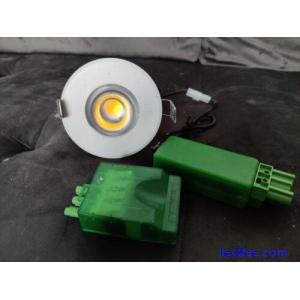 Green Lighting Matt White PRO800 8W D-LUX LED IP65 DOWNLIGHT