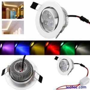 6X 10X 6W Dimmable LED Downlight Recessed Ceiling Light White Lamp Bulb + Driver