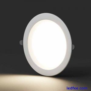 Recessed LED Downlight Round Ceiling Lamp Durable Down Lights  Home
