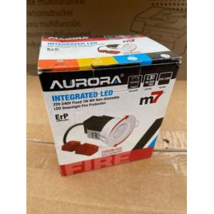 Aurora M7 ErP Integrated LED 240v Non Dimmable Downlight White