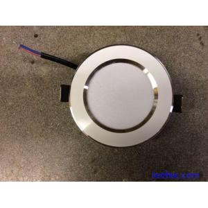 12v 5w Cool White 6000k Led Recessed Downlight AC/DC Dimmable Caravan Marine