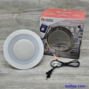 Lithonia Lighting Bluetooth Wireless Speaker LED Downlight Fits 6 Inch Recessed 