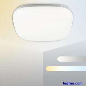 LED Bathroom Lights Ceiling IP65 Flush Fitting Ceiling Light for Kitchen Hallway