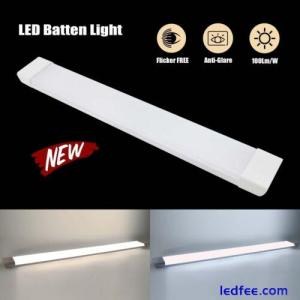 Premium LED Batten Linear Tube Light Ceiling Surface Mount 1FT 2FT 3FT 4FT 5FT