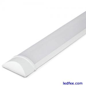 LED Batten Slimline Tube Light 2FT 3FT 4FT 5FT 6FT Wall/Ceiling Morris 4000k