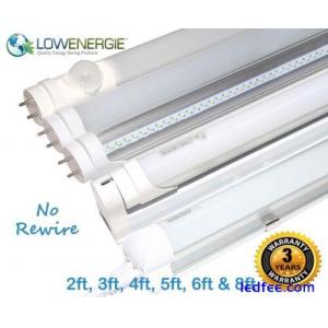 LED Tube Lights Retrofit Fluorescent energy saving T8 T12 frosted or clear light