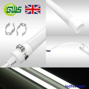 T8 LED Integrated Tube Lights 4ft 5ft 6ft Retrofit Fluorescent Replacement IP65