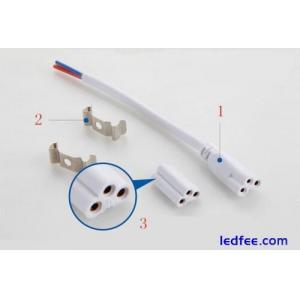 Led integrated tube light fitting kit set