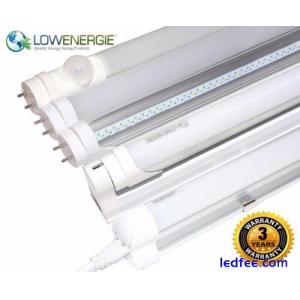 Long LED Tube Lights 6ft & 8ft Retrofit Fluorescent energy saving T8 T12 replace