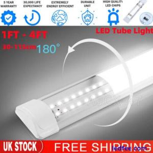 LED Batten Light 6500K IP20 Daylight LED Fluorescent Strip Light Slim Fitting