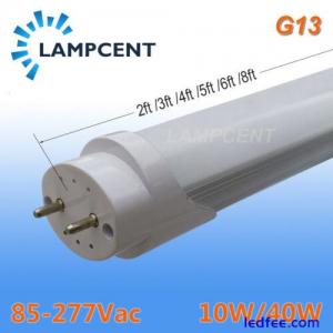 2PCS  LED Tube T8 2ft 3 feet Bulb 10W/15W G13 Bi-Pin LED Shop Light Lamp 6500K