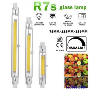 R7S LED Glasröhre COB Birne 78MM 5W 118MM 10W R7S Mais Lampe J78 J118