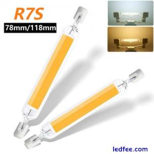 LED R7s 78mm 118mm Glasröhre Glühbirne COB Ersetzen Halogenlampe 240V Großhandel