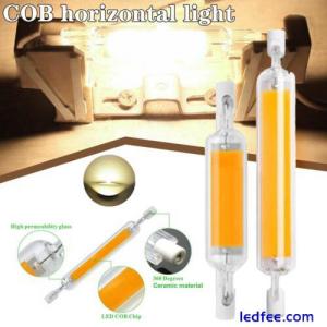 R7S COB LED Bulb 78/118mm Dimmbar Halogen Tube Glas Ersetzen Lampes HOT