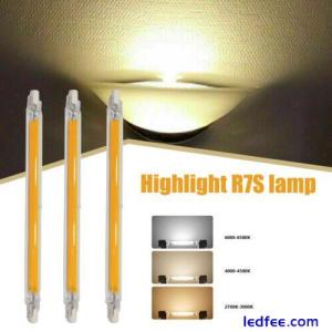 R7S COB LED Bulb 189mm Dimmable Halogen Tube Glass 15W Replace Lamp 2024