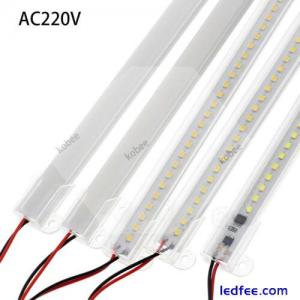 LED Bar Light 220V 8W 30cm 50cm 72LEDs 2835 LED Rigid Strip LED Fluorescent Tube