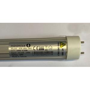 Minimise 4ft LED Light Tube - T8 18W - 3800-4200K - Warm White #99E2