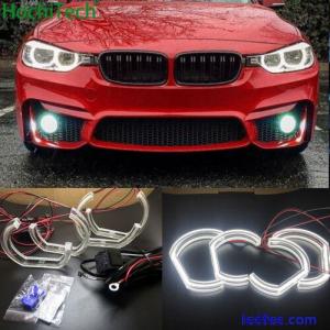 LED Angel Eyes DRL Crystal Acrylic DTM car styling For BMW 3 Series F30 F31 F34