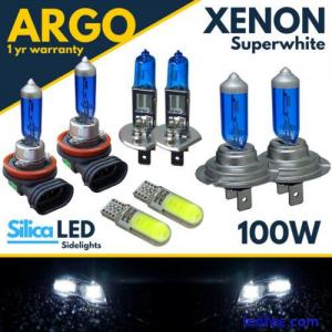 For Ford S-Max Headlight Hid Xenon White 100w 2006-2014 Led Fog Side Light Bulbs