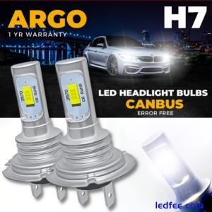 For Citroen C3 MK3 Led White Canbus Error Free High Low Beam Headlight Bulbs 12v