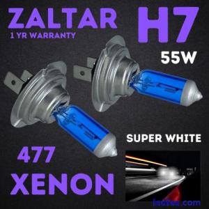 2x H7 55w Xenon White Headlight Bulbs Hid 477 Car Super Headlamps Light 499 12v