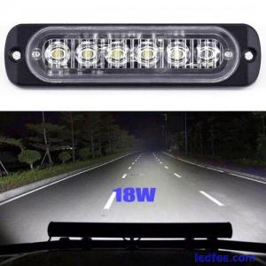 Car Auto SUVs 6 LED DRL Daytime Running Fog Light Headlight Flash Light Parts