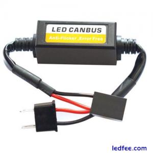 H7 LED Headlight Canbus Anti-Flickering Decoder Load Resistors DRL Kits 2PCS