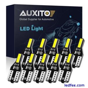 10x T10 501 Led Car Side Light White Bulbs Error Free Canbus Xenon W5w Sidelight