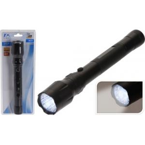 3W 28cm LED Aluminium Torch Flashlight Night Walking Lamp -  3 Light Functions