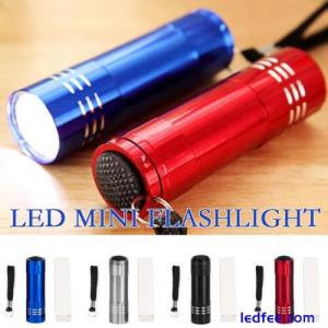 Mini Torch Light Super Bright Weight Flashlight - 9 bright LED M7Y1