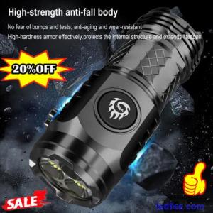 SMALL TORCH | Mini Handheld Powerful LED Tactical Pocket Flashlight Bright