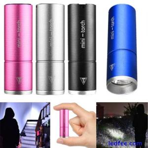 LED Torch Lamp Pocket USB Rechargeable Mini Camping Light lamp Bright Flashlight