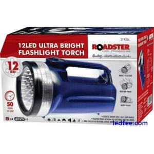 12 LED Torch Lumen Spotlight Lantern Halogen Waterproof Camping Light