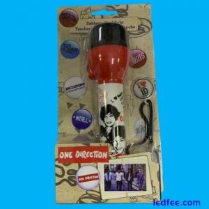 1x Children&apos;s 1D &apos;One Direction&apos; LED Battery Powered Light Torch & Carry Strap