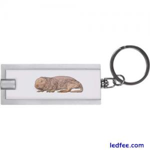 &apos;Naked Mole Rat&apos; Keyring LED Torch (KT00020224)