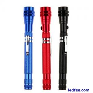 3 LED Telescopic LED Torch Fle...