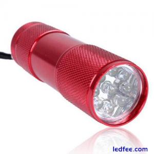 9 LED Bright White Light Alumi...