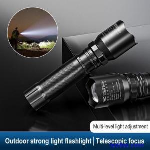 LED Flashlight Tactical Torch Super Bright USB Rechargeable Durable Hot